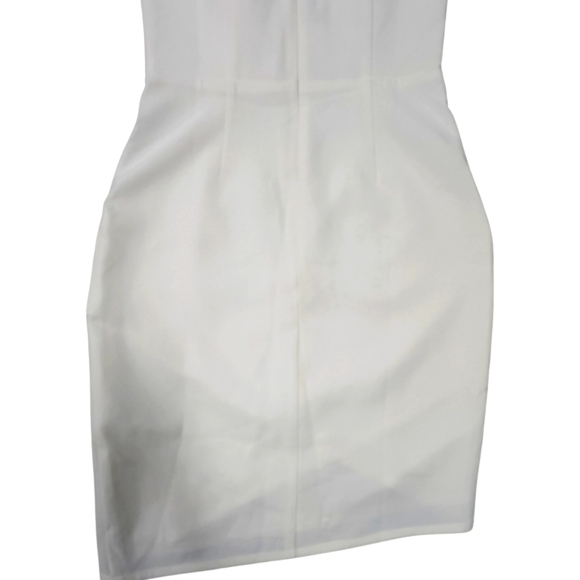 Revolve - Crystallized Mini Dress in White by Lumier x Revolve  sz Sm NWT - Picture 8 of 13